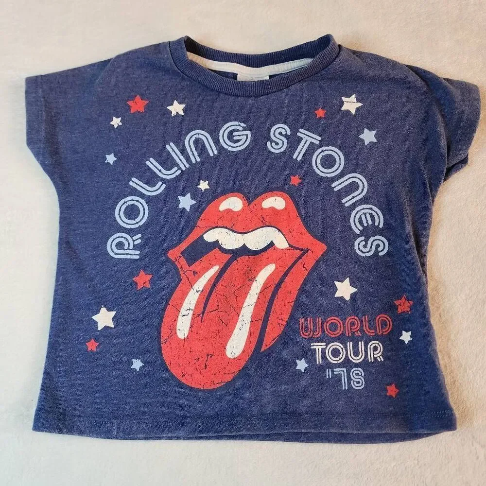 The Rolling Stones Kids Graphic Tshirt Size 4t
